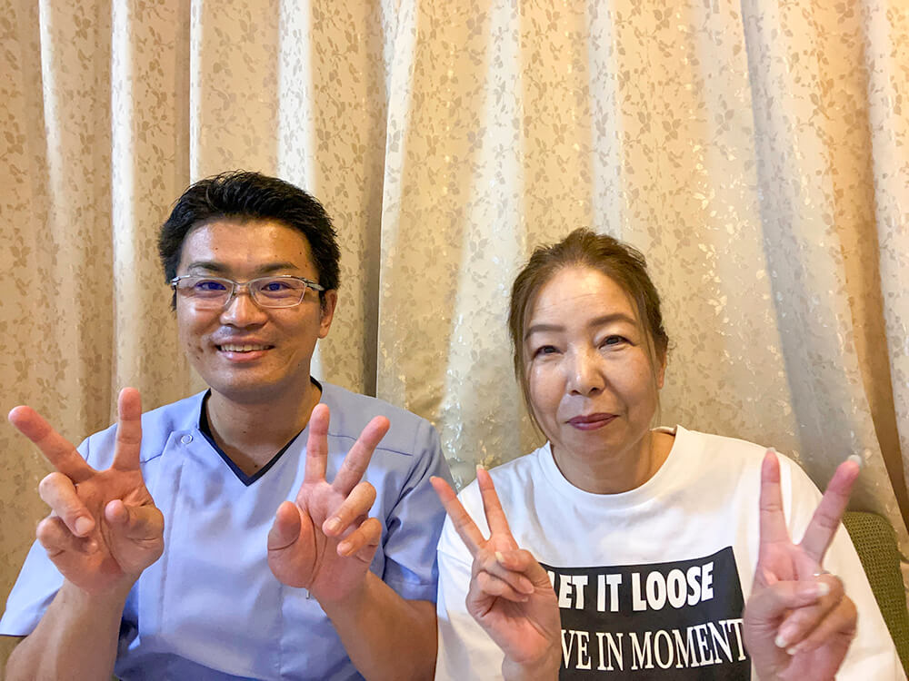 まる整体院のお客様