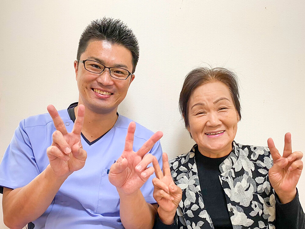 まる整体院のお客様